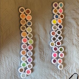 Eyeshadow and glitter